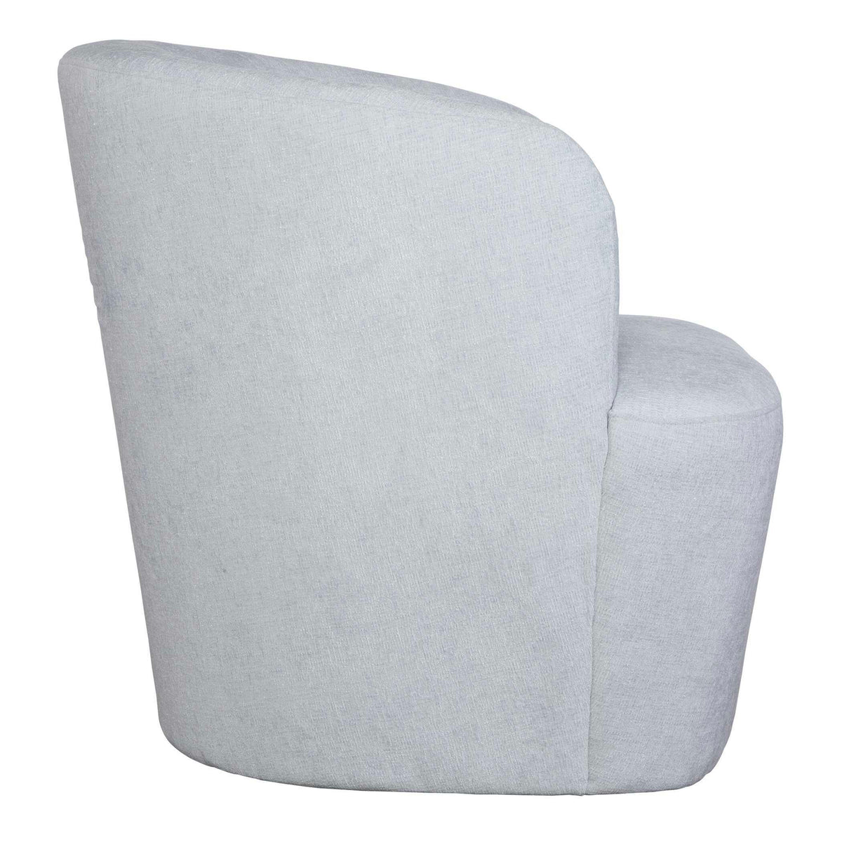Mist Barrel Swivel Chair - Gray by Uttermost - View 5