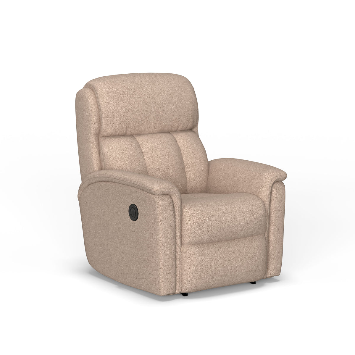 Luna Transitional Fabric Power Rocking Recliner | Flexsteel
