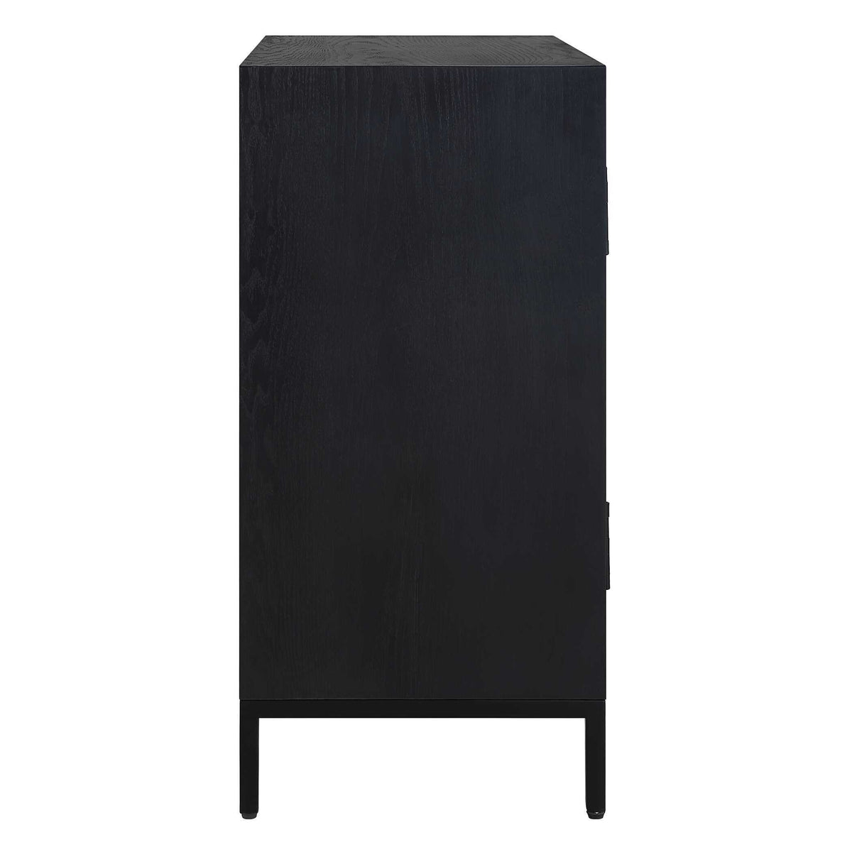 Beswick 2 Door Cabinet - Black by Uttermost - View 6