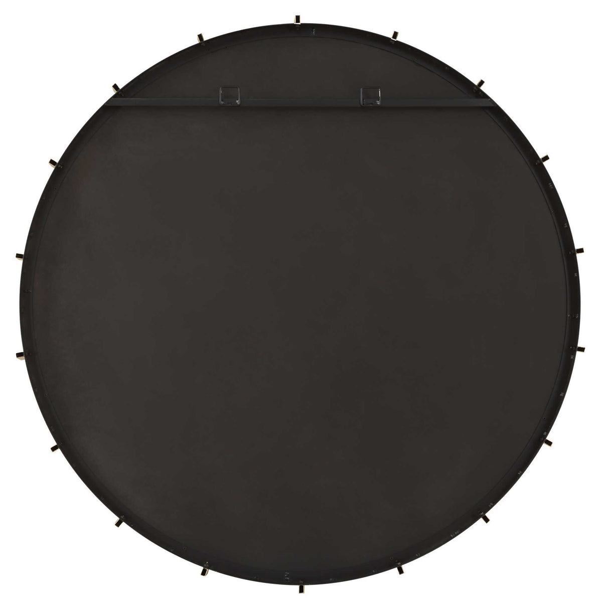 Pali Industrial Round Mirror - Gold by Uttermost - View 6