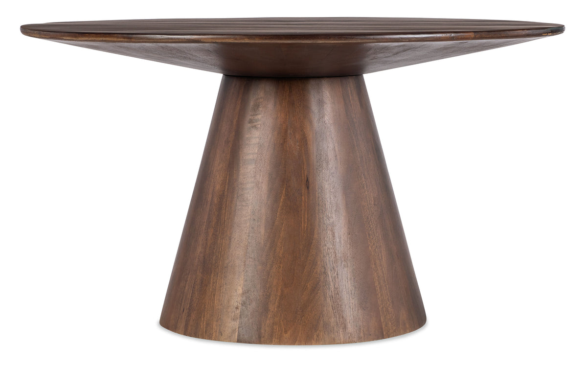 Commerce And Market Madison Round Dining Table Medium Wood - Dark Brown by Hooker Furniture - View 1