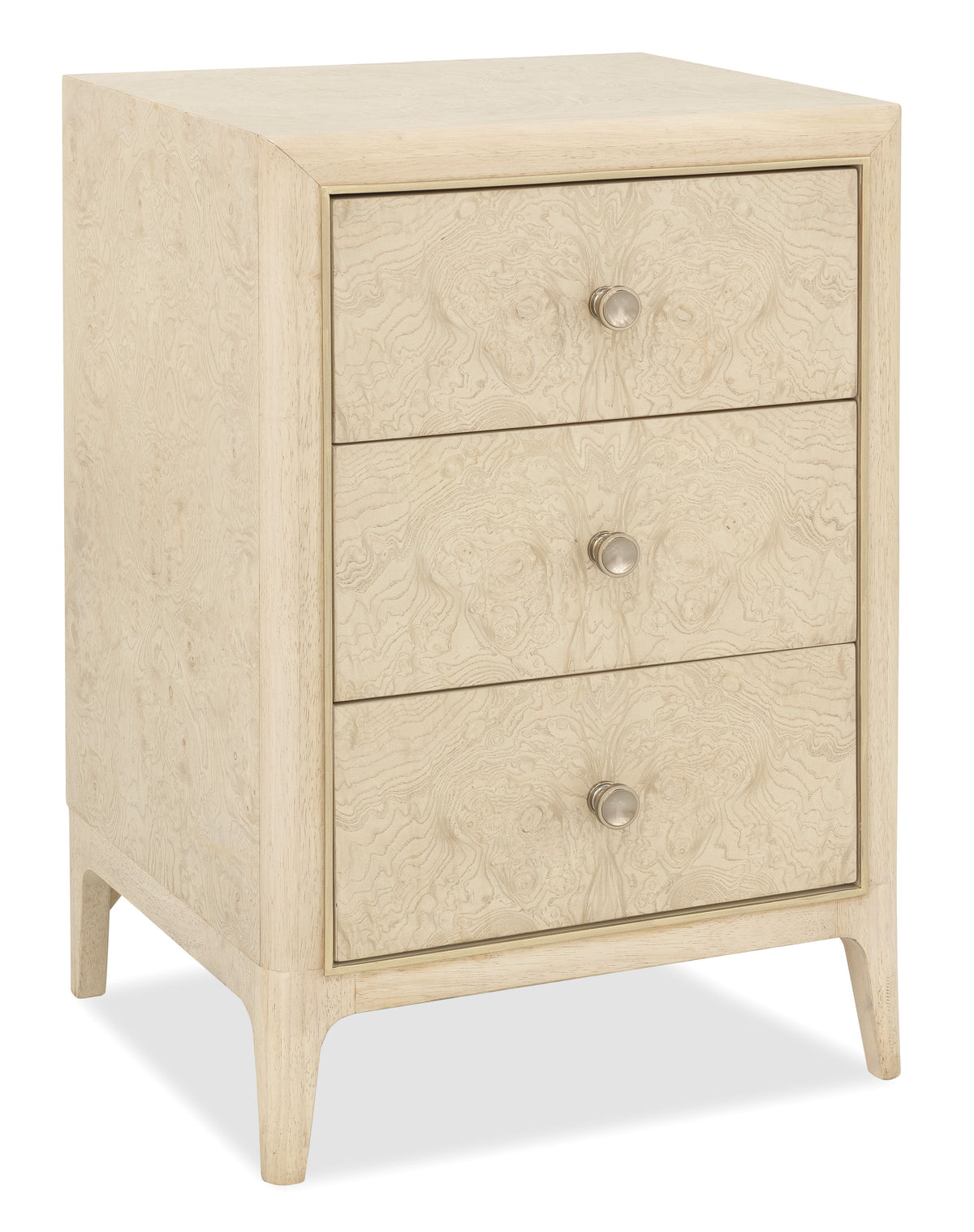 Archives Small Nightstand Alabaster - Beige by Hooker Furniture - View 1