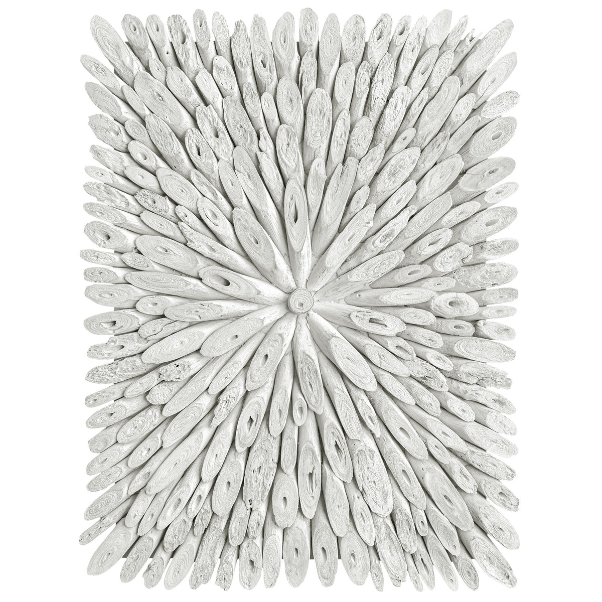 Bahama Wood Wall Decor - White by Uttermost - View 1