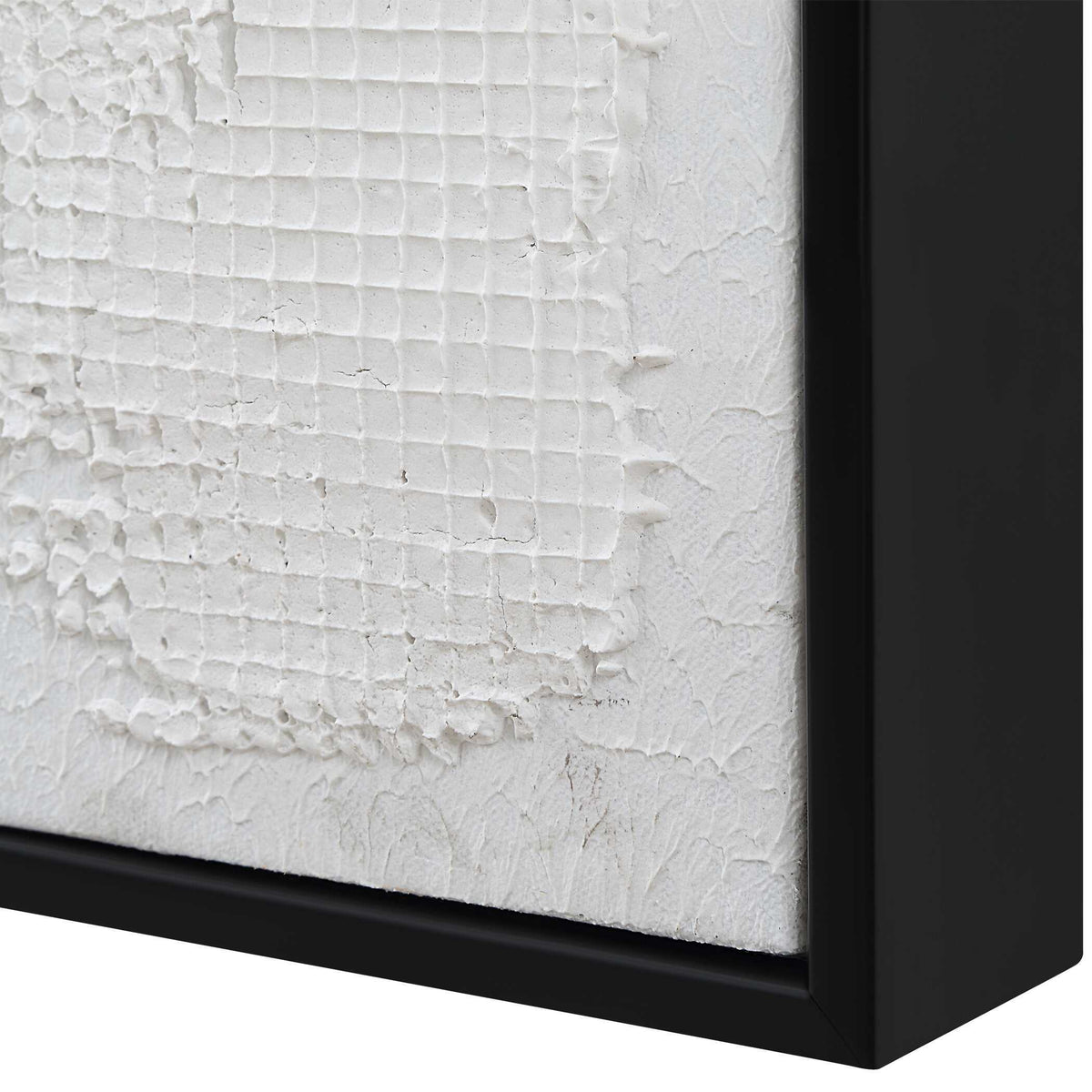 Below The Surface Abstract Art - White by Uttermost - View 6