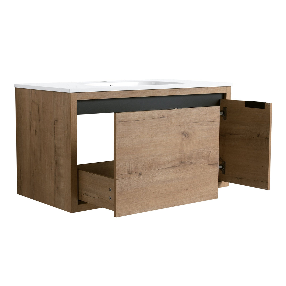 36 Inch Bathroom Vanity With Gel Sink | Home Elegance USA