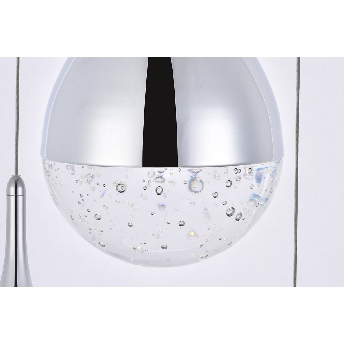 Amherst Led 5 - Light Round Chandelier In Chrome | Elegant Lighting | Home Elegance USA