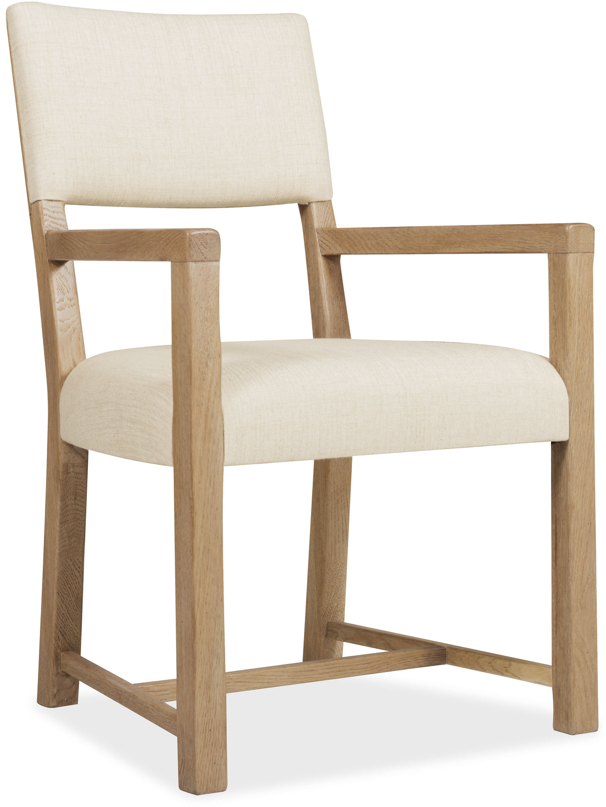 Driftwood Upholstered Arm Chair (Set of 2) Buckboard - Beige / Light Brown by Hooker Furniture - View 1