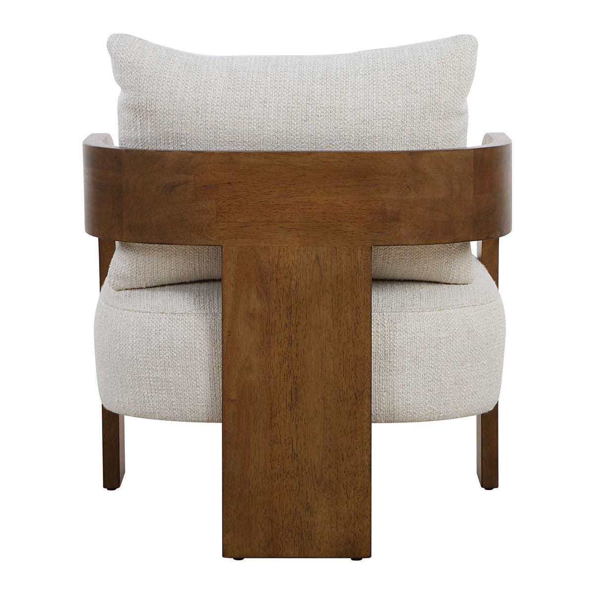 Rowan Accent Chair Ivory - Beige by Uttermost - View 6