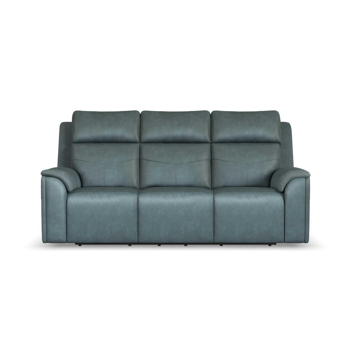 Vernon Power Reclining Sofa With Console, Power Headrest, Lumbar, Heat & Massage - Admiral | Flexsteel
