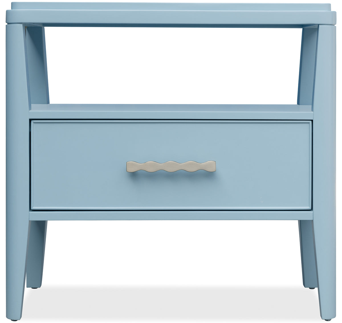 Commerce And Market Sola One-Drawer Nightstand - Light Blue by Hooker Furniture - View 3