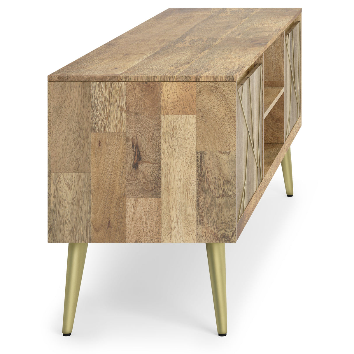Jager - TV Media Stand - Natural - sold by Home Elegance USA