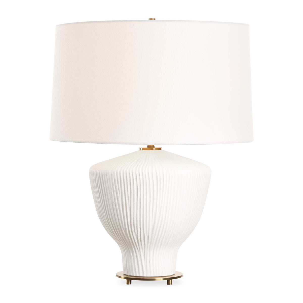 Maisie White Table Lamp by Uttermost - View 1