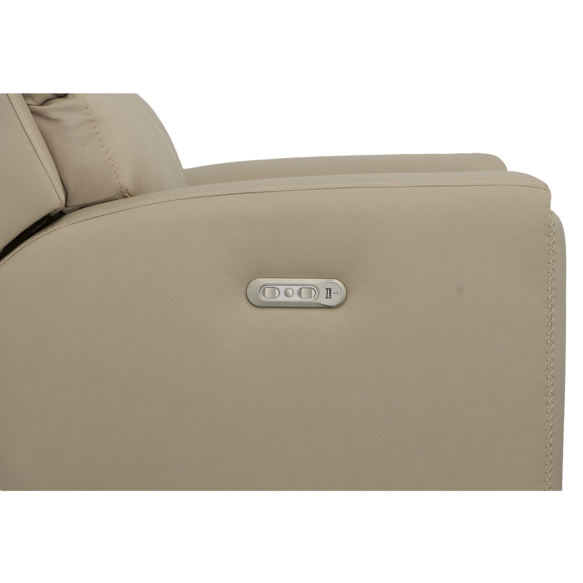 Jarvis Power Recliner With Power Headrest - Parchment | Flexsteel