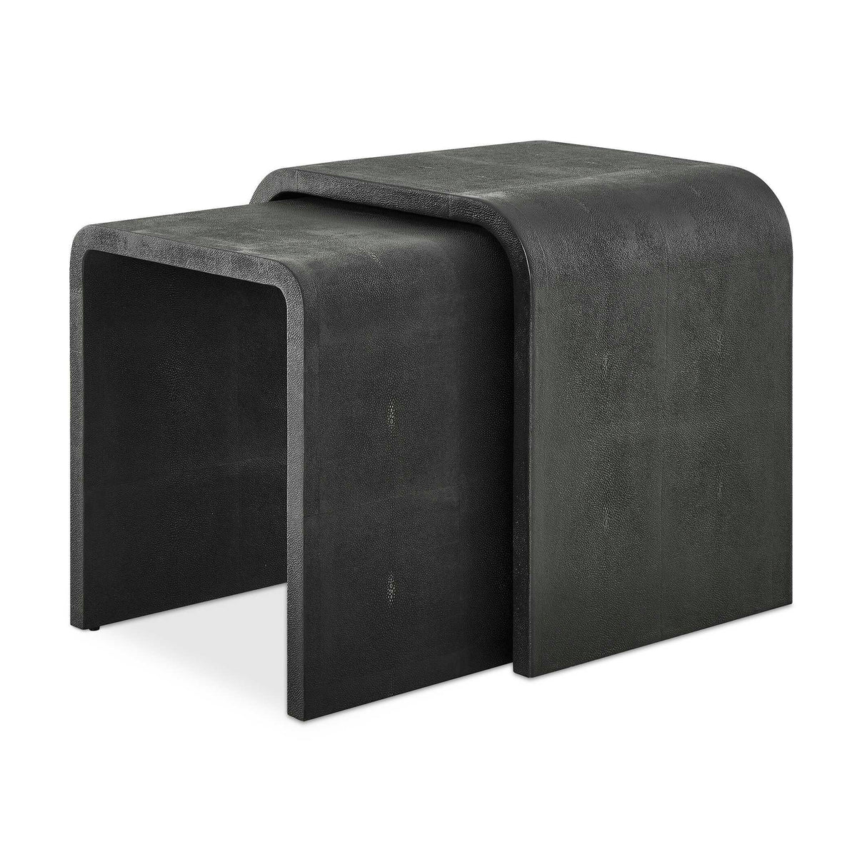 Interpose Nesting Side Table (Set of 2) - Black by Uttermost - View 1