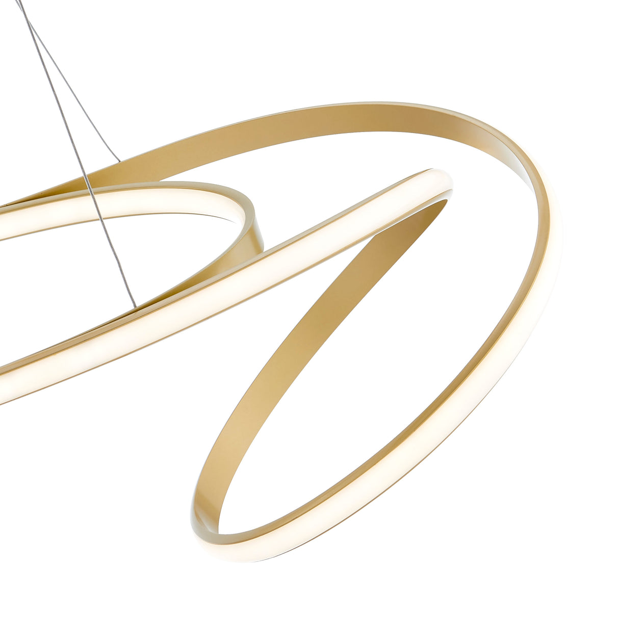 Moscow LED Chandelier // Gold  | Finesse