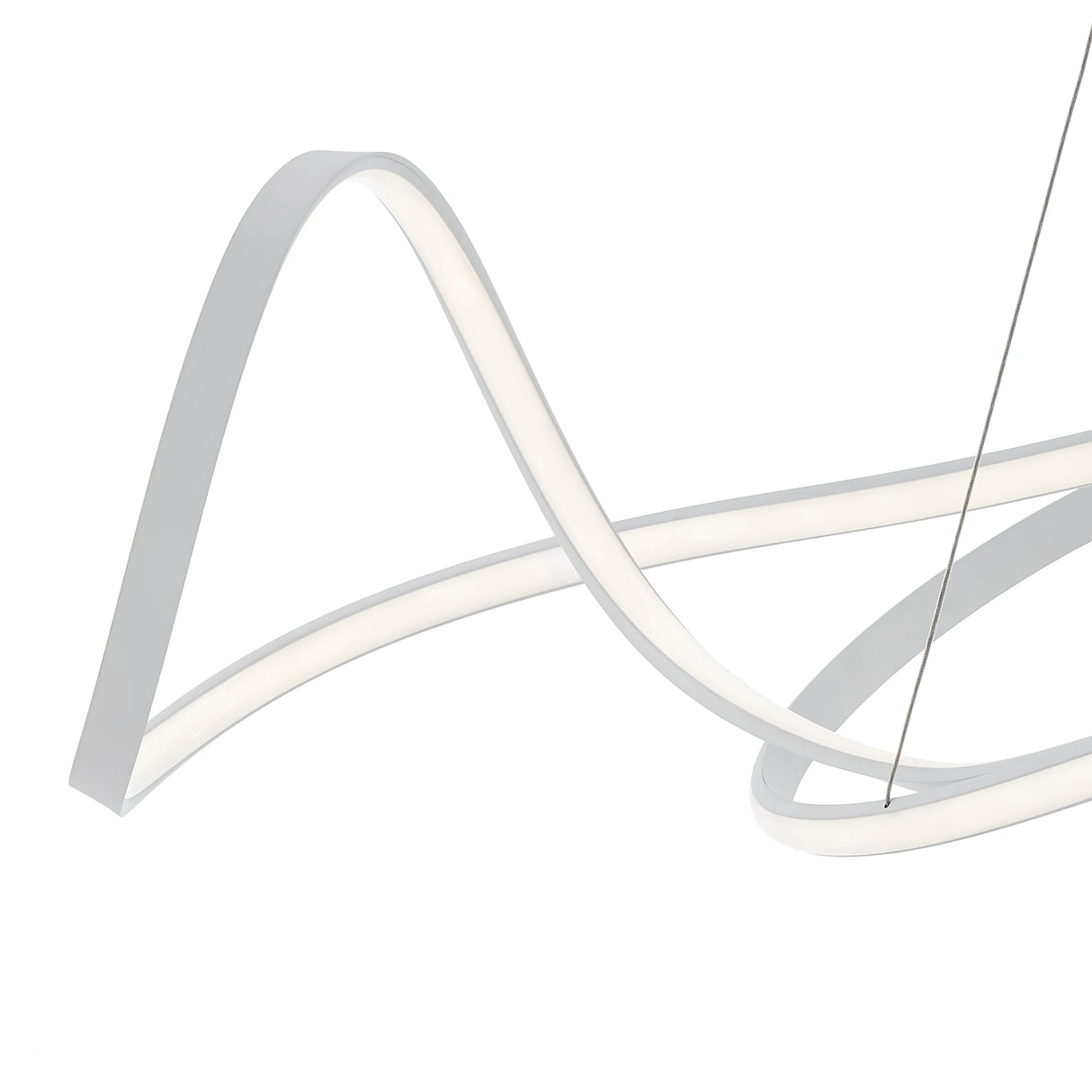 Lámpara de araña LED Moscú // Blanca | Finesse