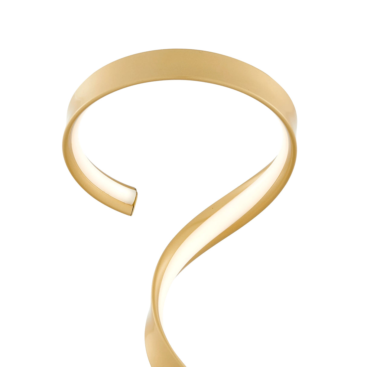 Lámpara de mesa Hamburg Gold // Tira LED e interruptor regulable | Finesse