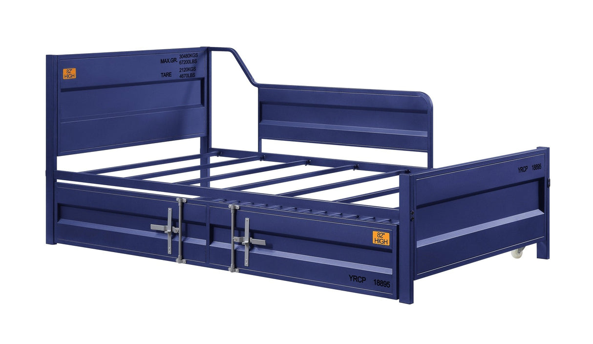 Cargo Daybed W/Trundle (Twin) 39890 Blue | Acme | Home Elegance USA