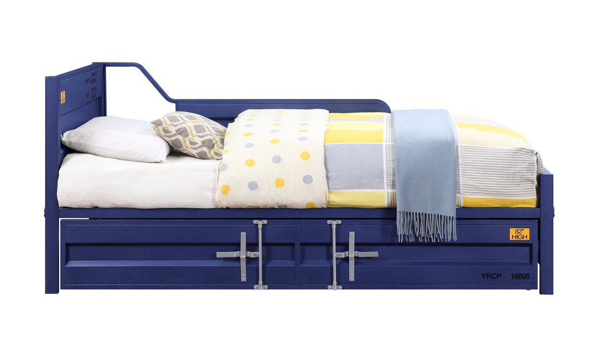 Cargo Daybed W/Trundle (Twin) 39890 Blue | Acme | Home Elegance USA