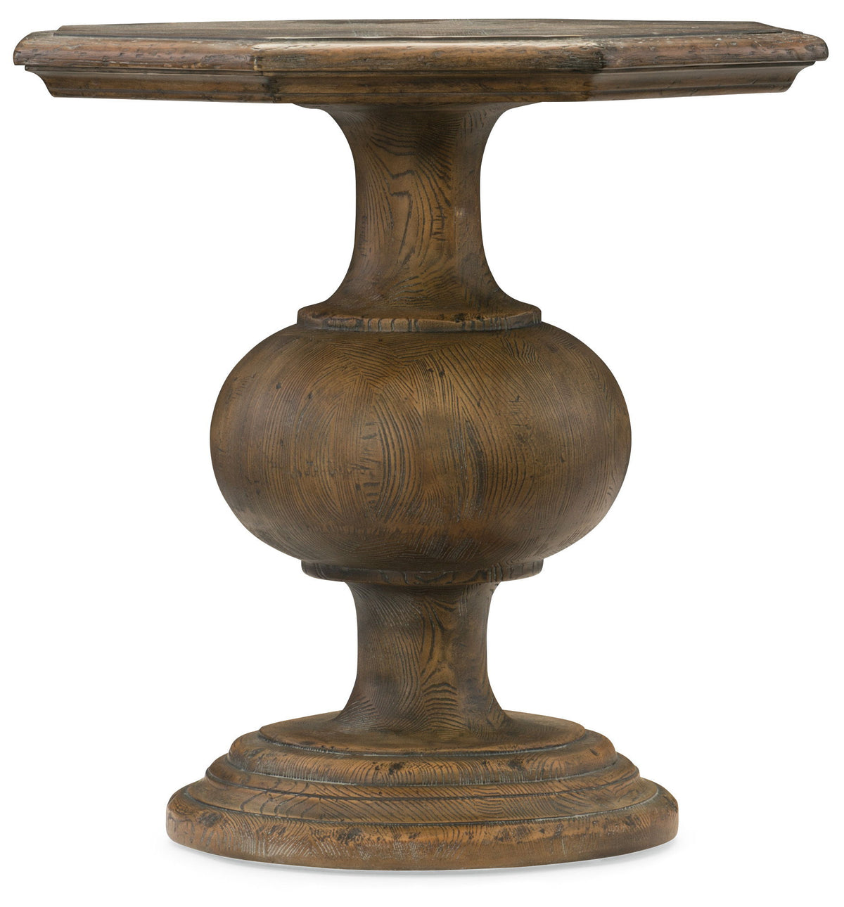 Hill Country Mason End Table - Dark Brown by Hooker Furniture - View 1