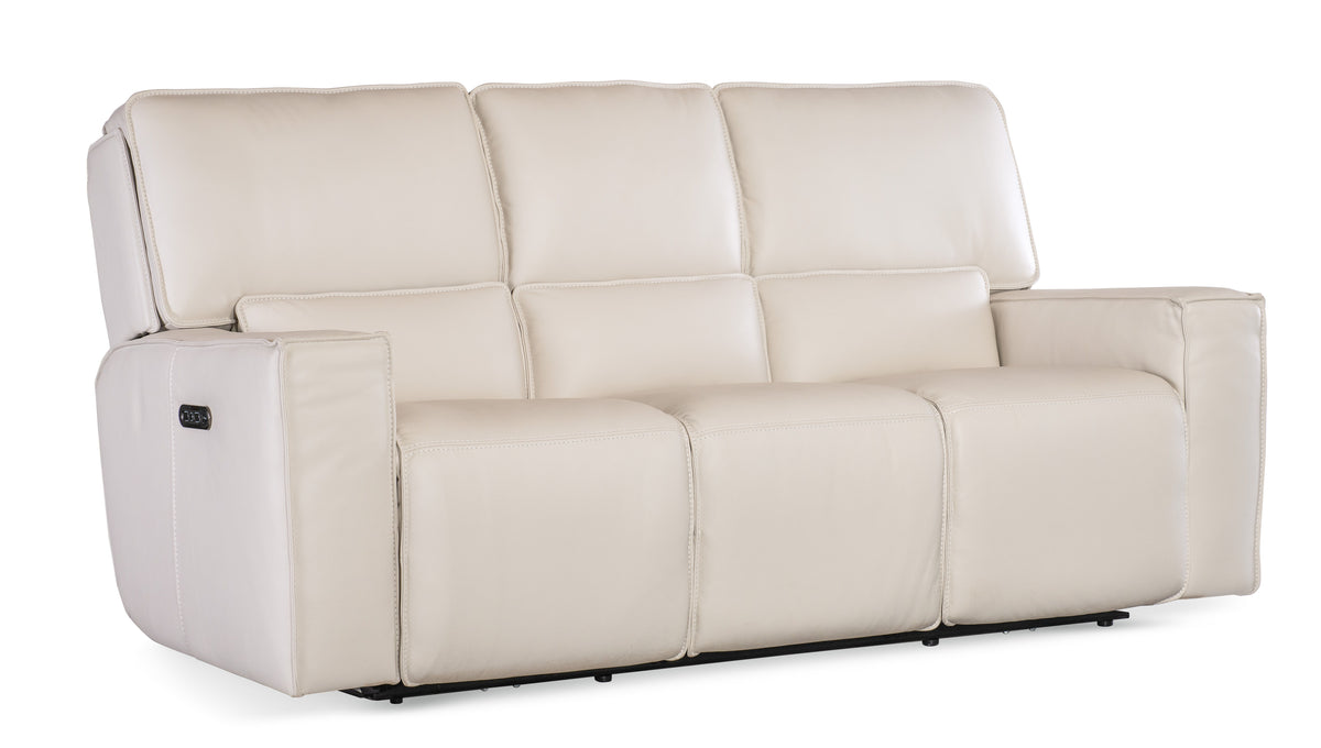 Miles Zero Gravity Power Sofa With Power Headrest - White by Hooker Furniture - View 1