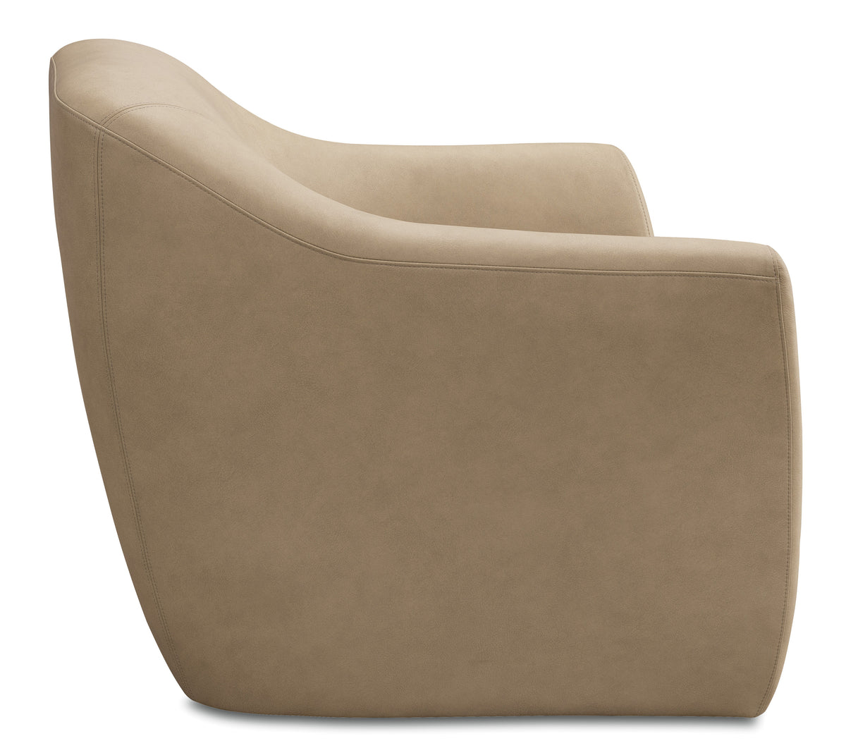 Everett Swivel Chair - Beige by Hooker Furniture - View 3