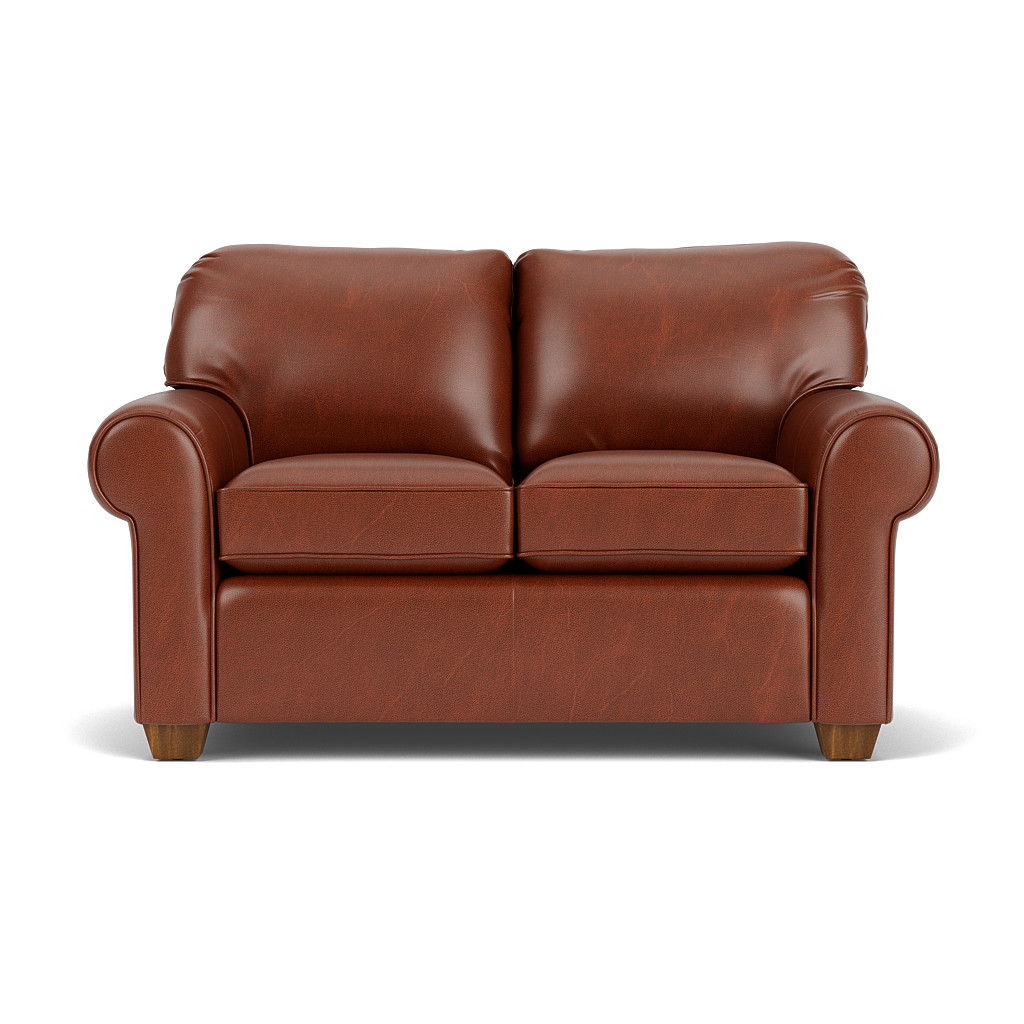 Thornton Leather Loveseat | Flexsteel