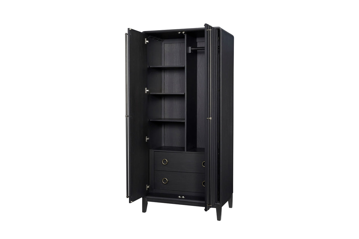Armoire in Peppercorn Finish - sold by Home Elegance USA