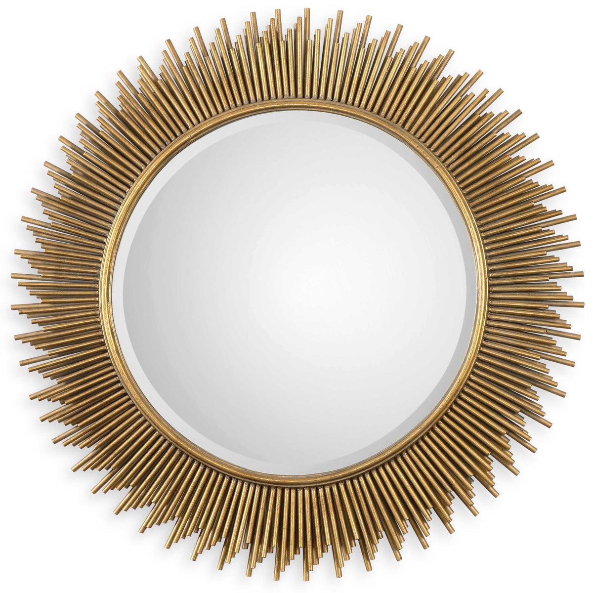 Marlo Round Mirror - Gold by Uttermost - View 1