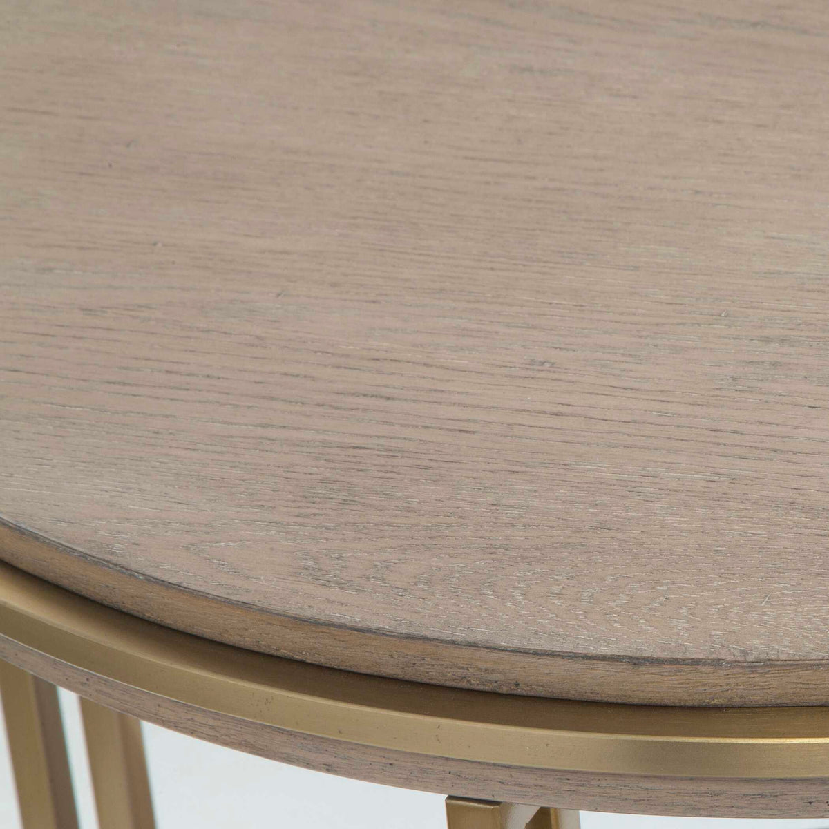 Elise Round Brass Side Table - Bronze by Uttermost - View 4