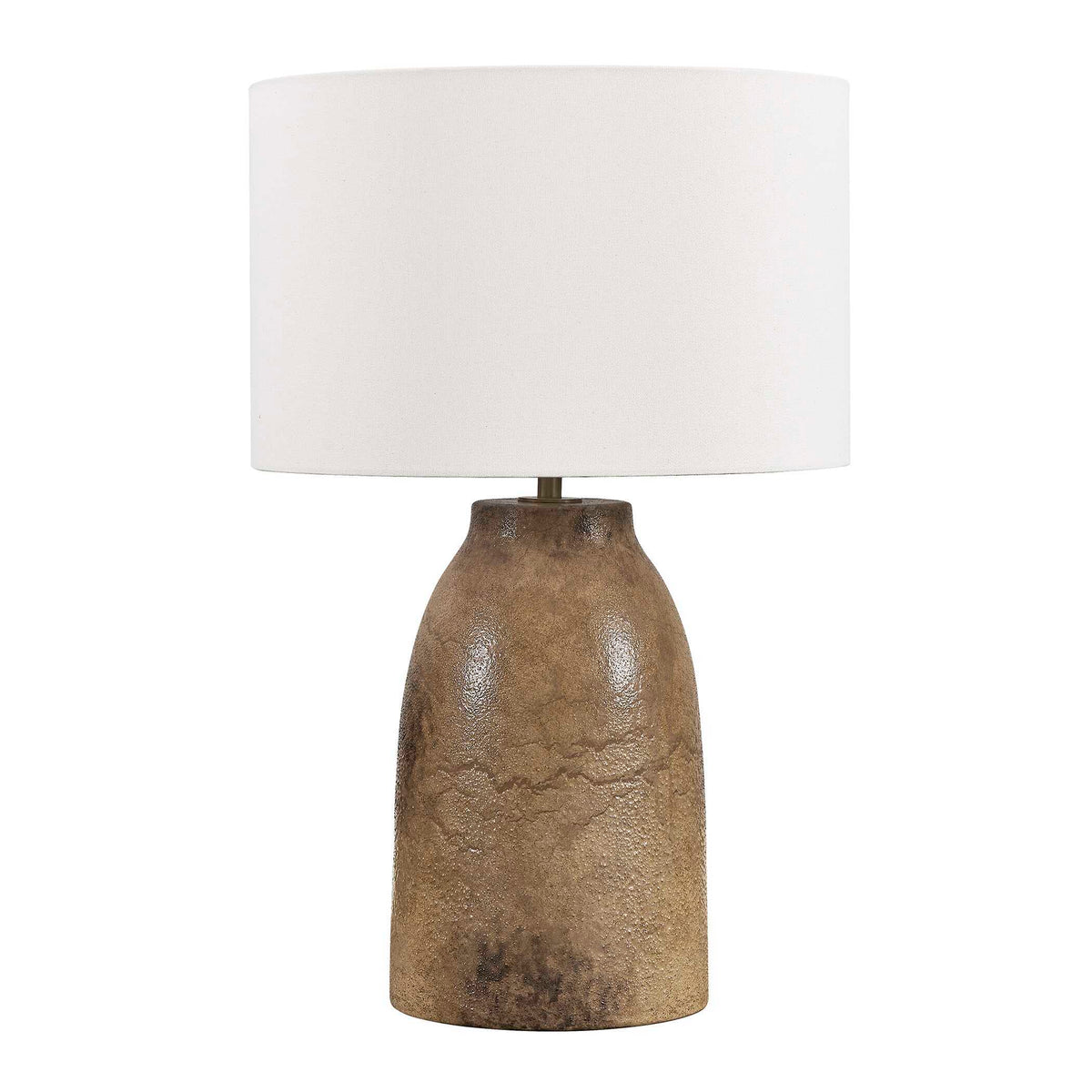 Harris Table Lamp Mottled Brown - Dark Brown by Uttermost - View 6