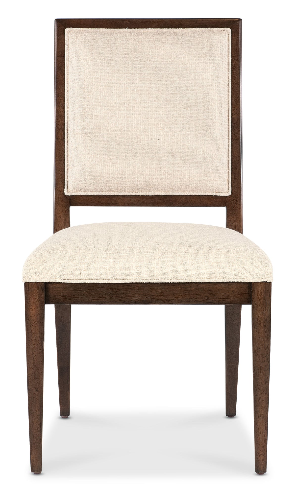 Archives Upholstered Side Chair - Beige / Dark Brown by Hooker Furniture - View 6