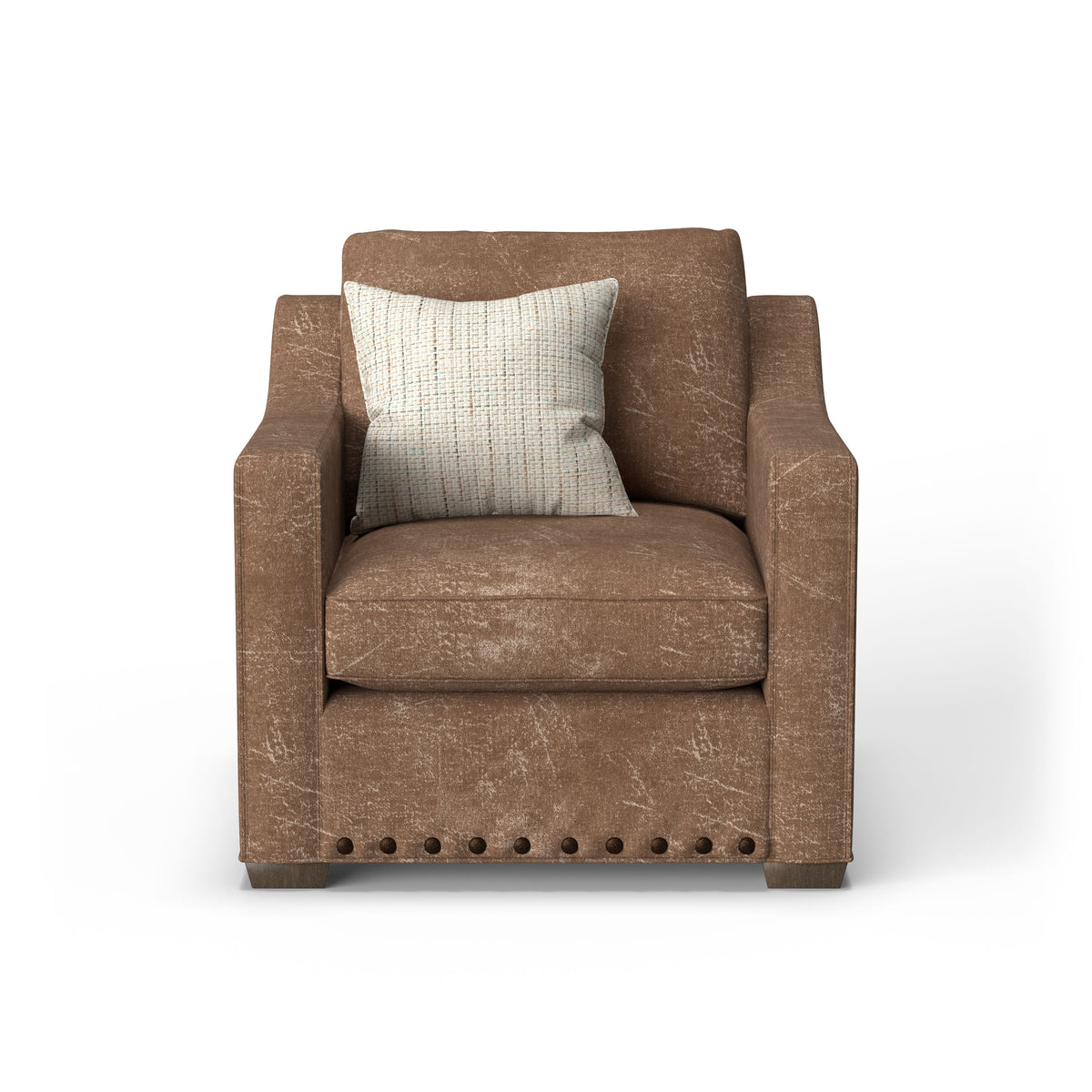 Milo Fabric Chair With Nailhead Trim | Flexsteel