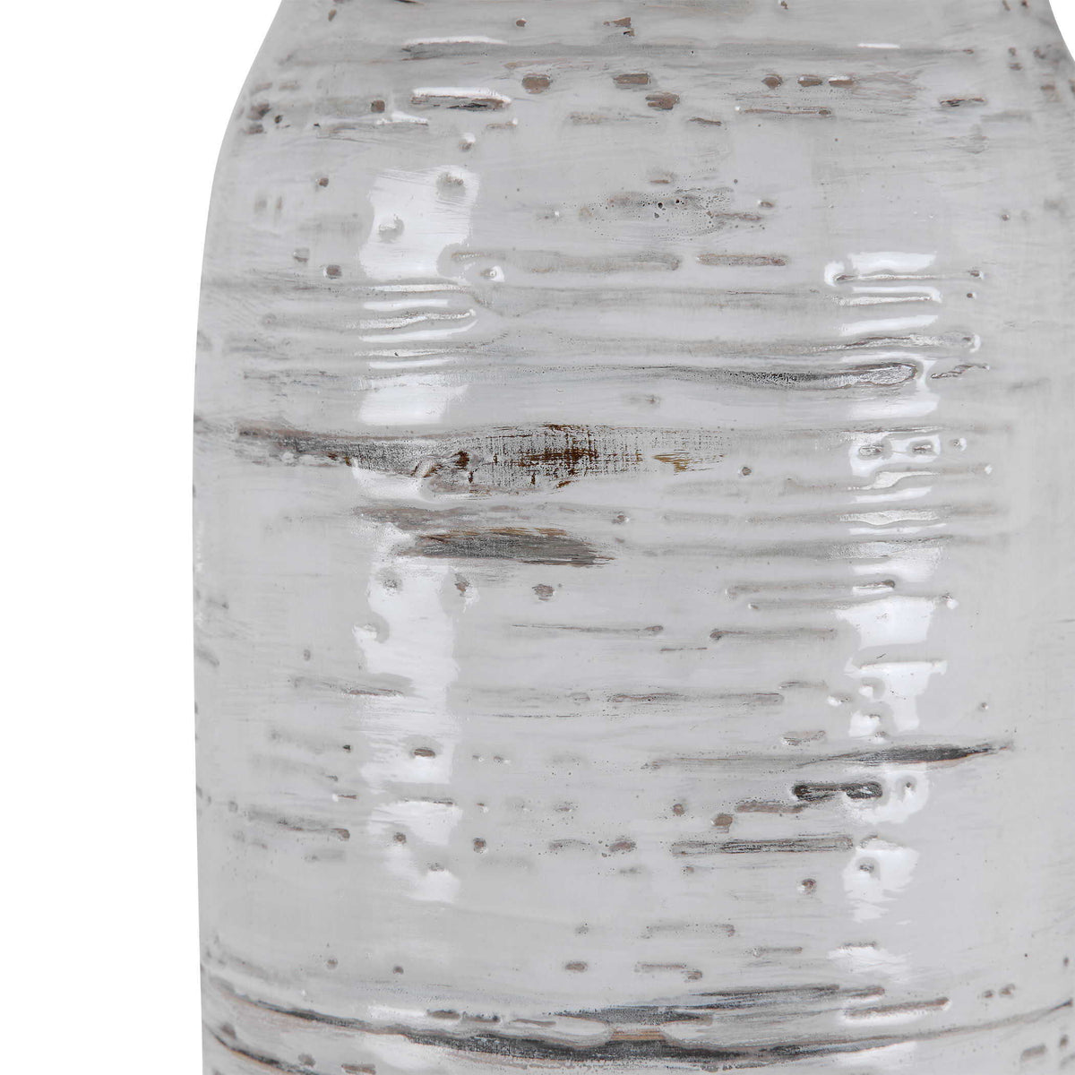 Lenta Table Lamp - White / Silver by Uttermost - View 6
