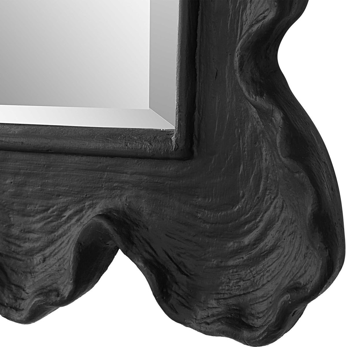 Sea Coral Mirror - Black by Uttermost - View 5