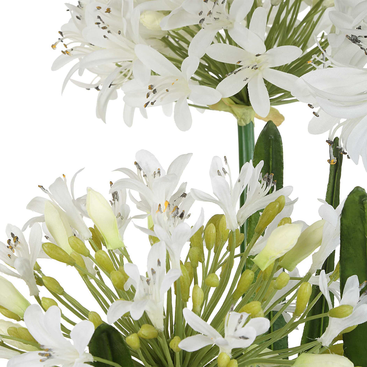 Purity Agapanthus Centerpiece - Green by Uttermost - View 5