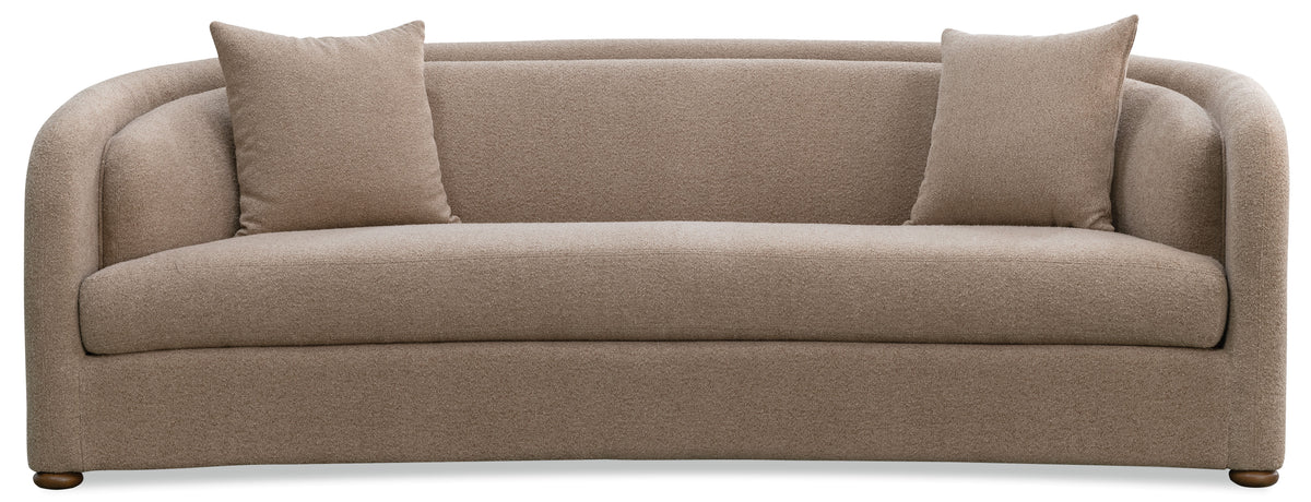 Valentina Stationary Sofa Linden Toast - Beige by Hooker Furniture - View 1