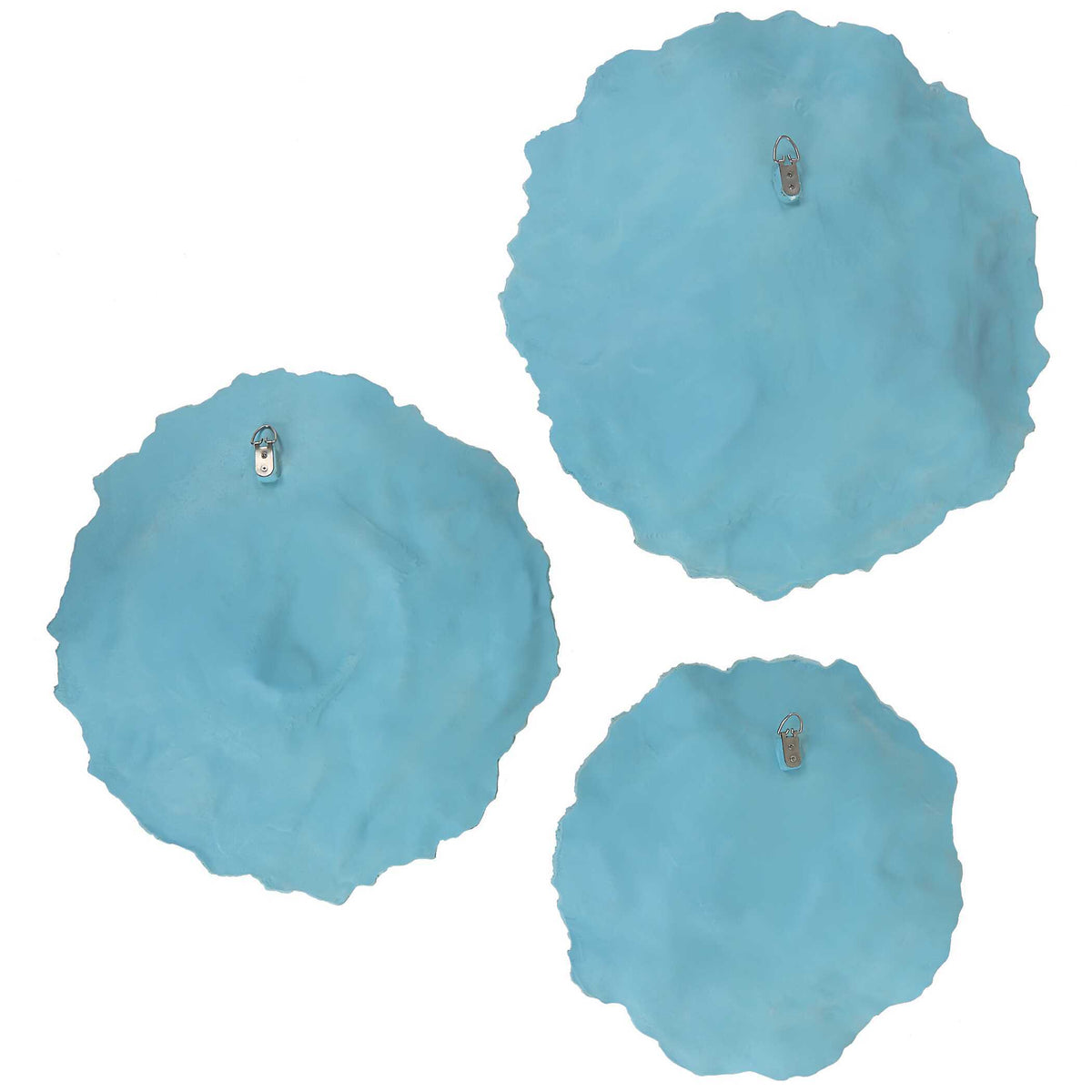 Ocean Gems Wall Decor (Set of 3) - Light Blue by Uttermost - View 6