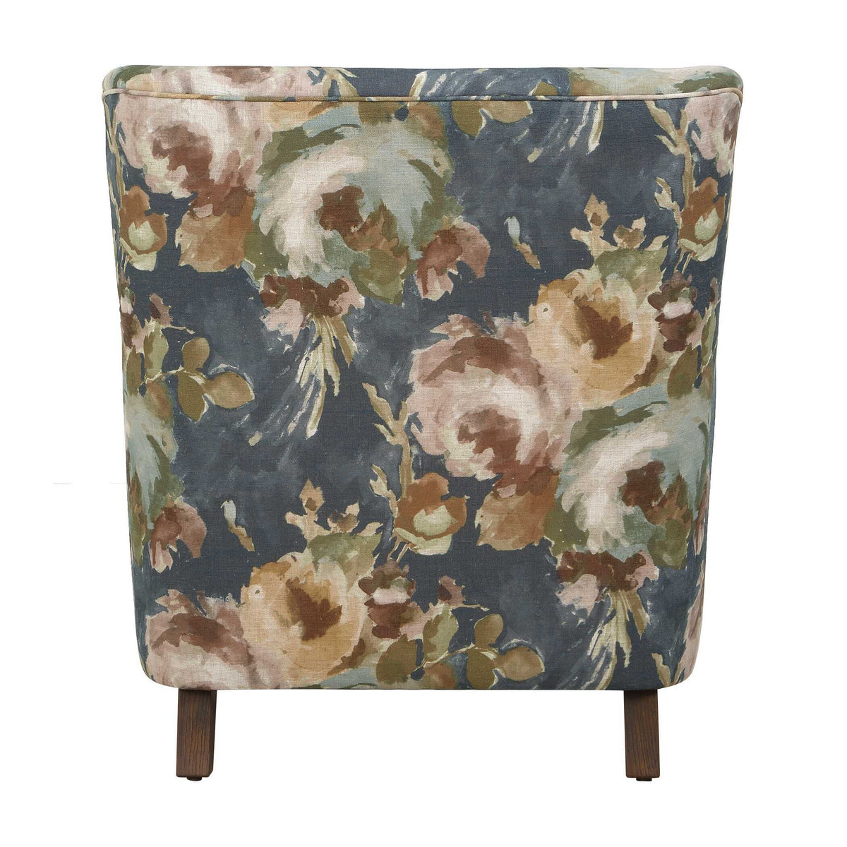 Lainey Floral Upholstered Armchair - Blue by Uttermost - View 6