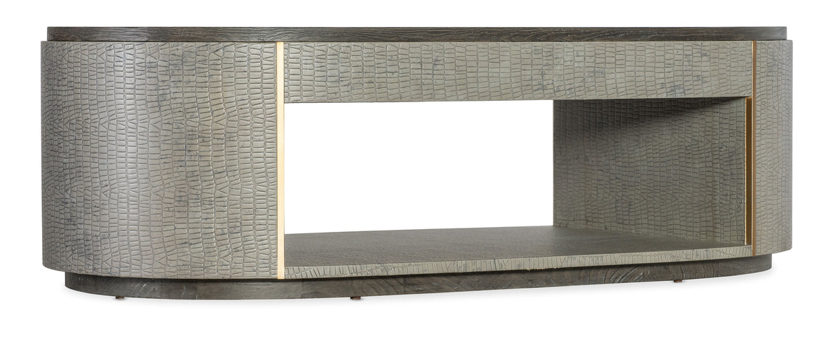 Melange Dylian Coffee Table - Gray by Hooker Furniture - View 1
