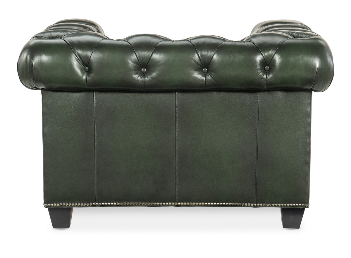 Charleston Tufted Chair - Dark Green by Hooker Furniture - View 2
