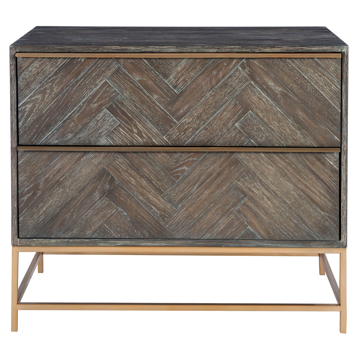 Armistead Drawer Chest Dark Walnut - Dark Brown / Yellow by Uttermost - View 1