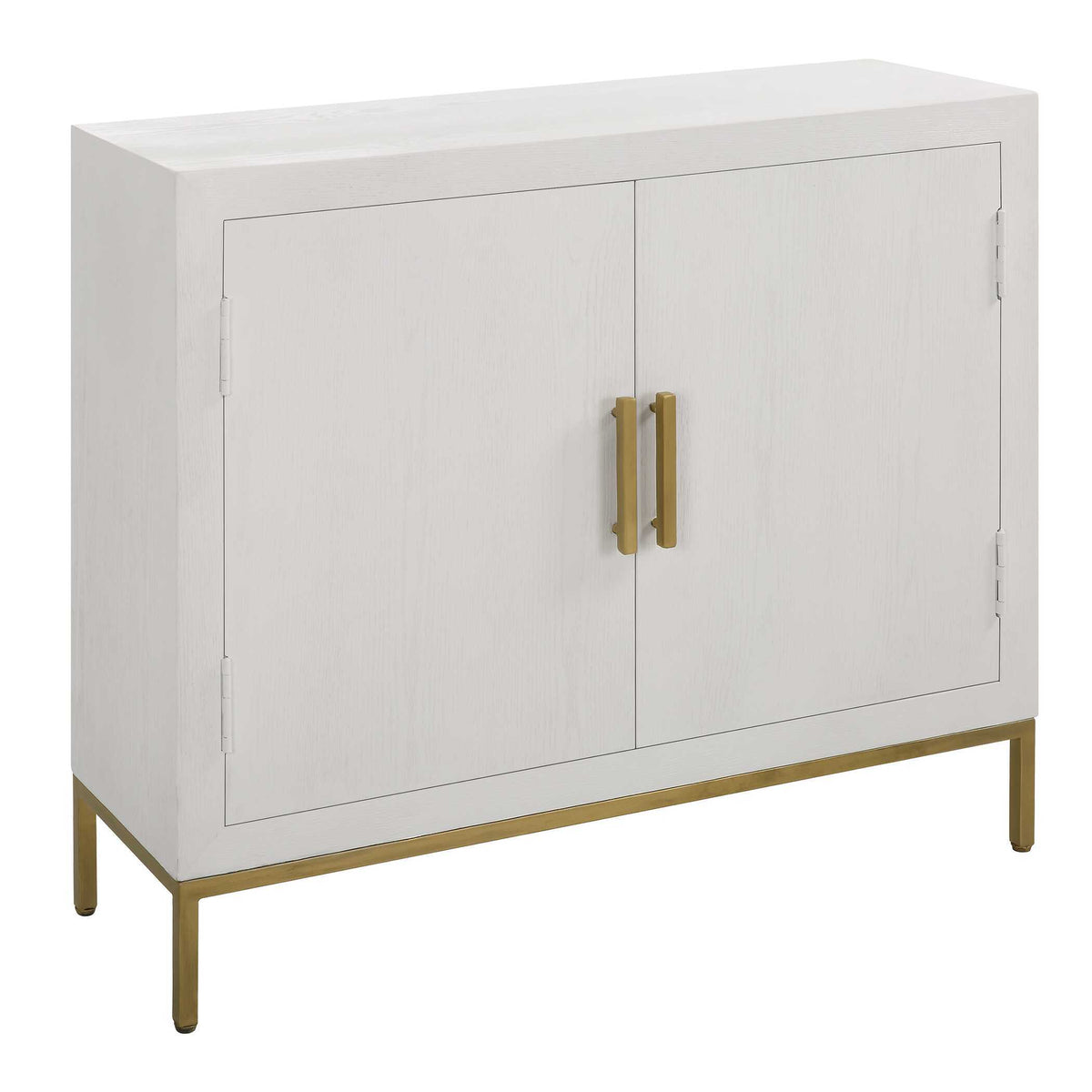 Front Range 2 Door Cabinet - White by Uttermost - View 4