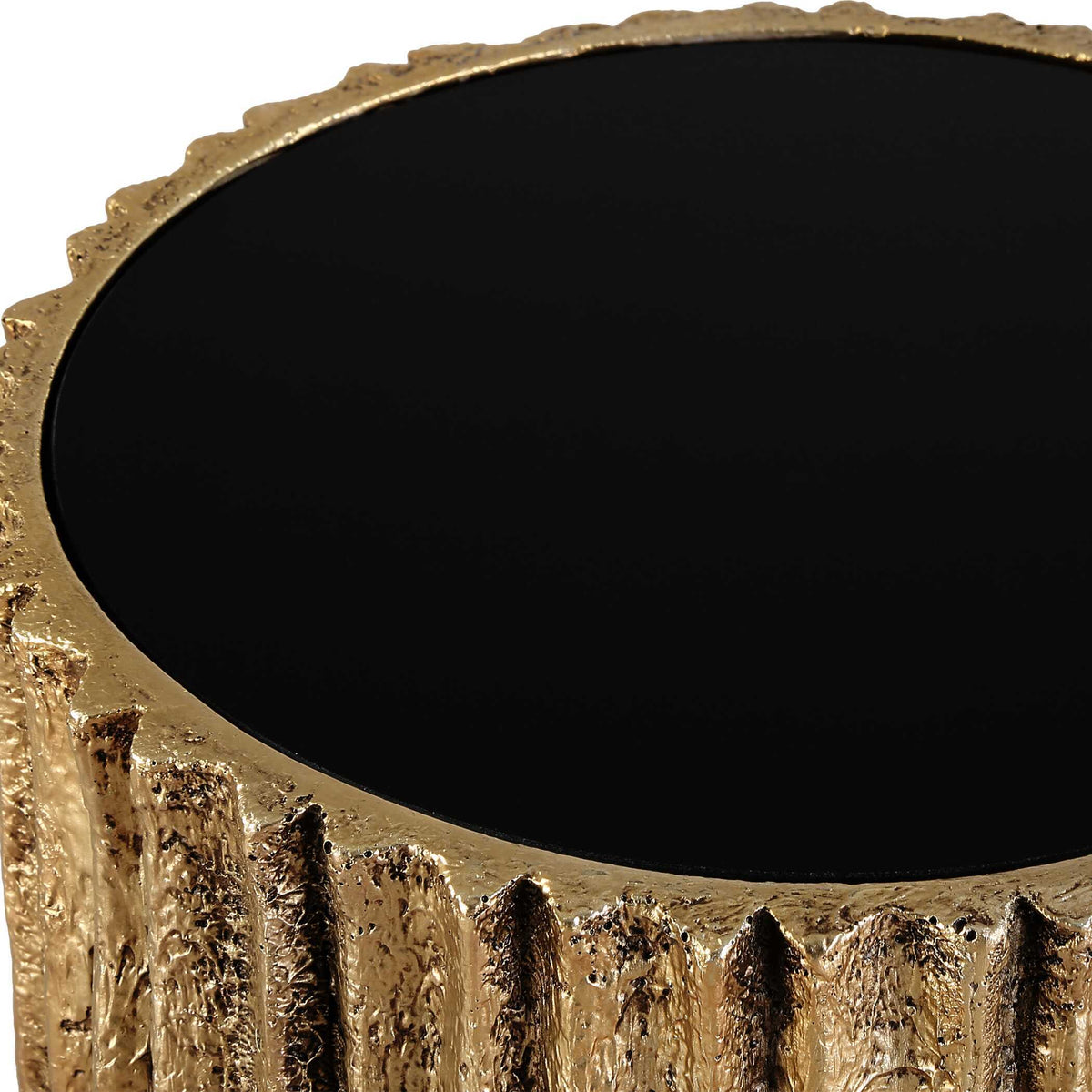 Echo Brass Drink Table - Bronze by Uttermost - View 3