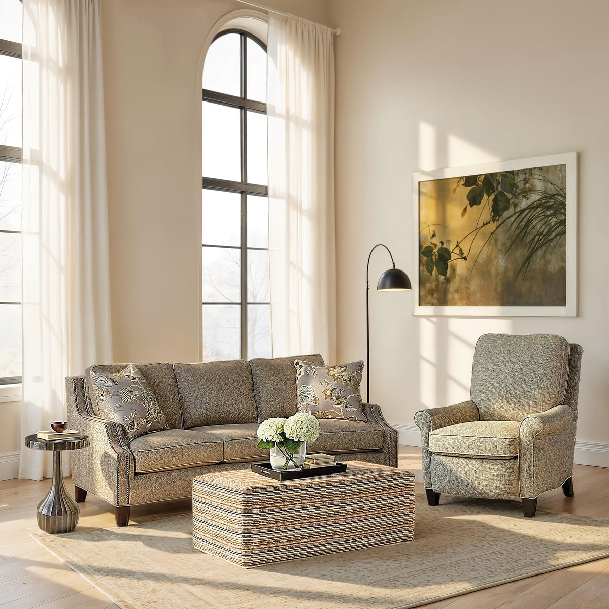 Commerce And Market Ferrous Accent Table - Bronze by Hooker Furniture - View 8