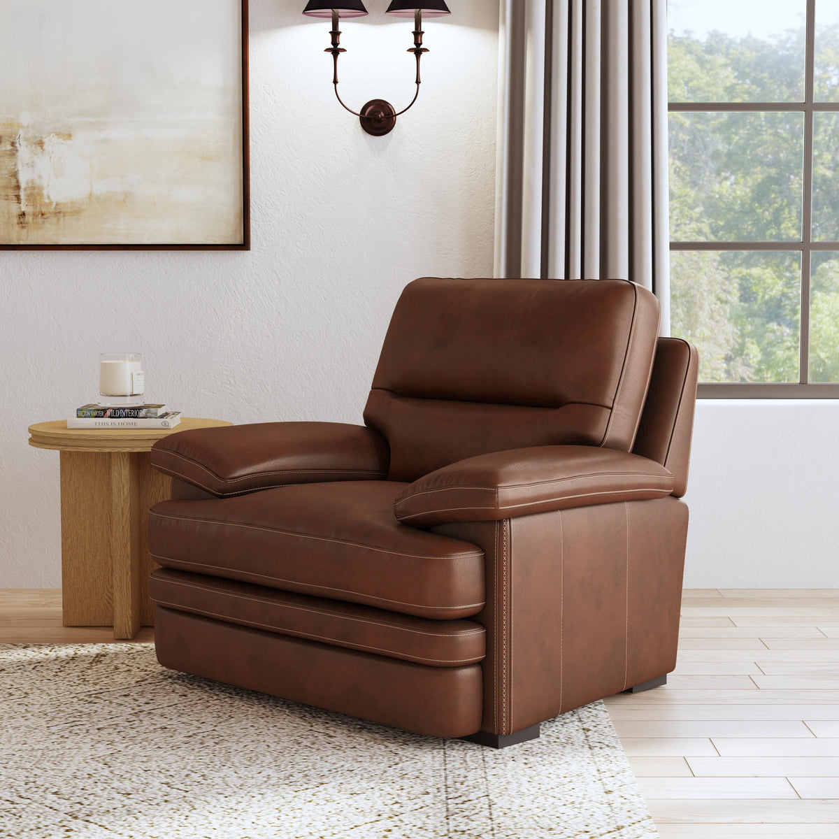 David Chair - Pecan | Flexsteel