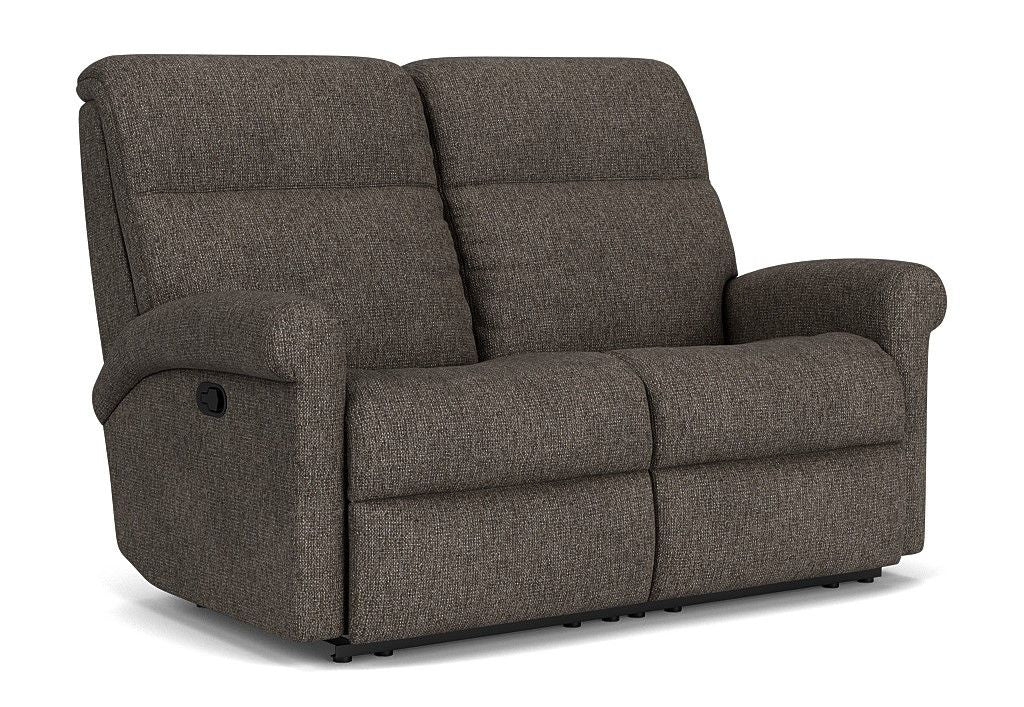 Davis Transitional Fabric Reclining Loveseat | Flexsteel