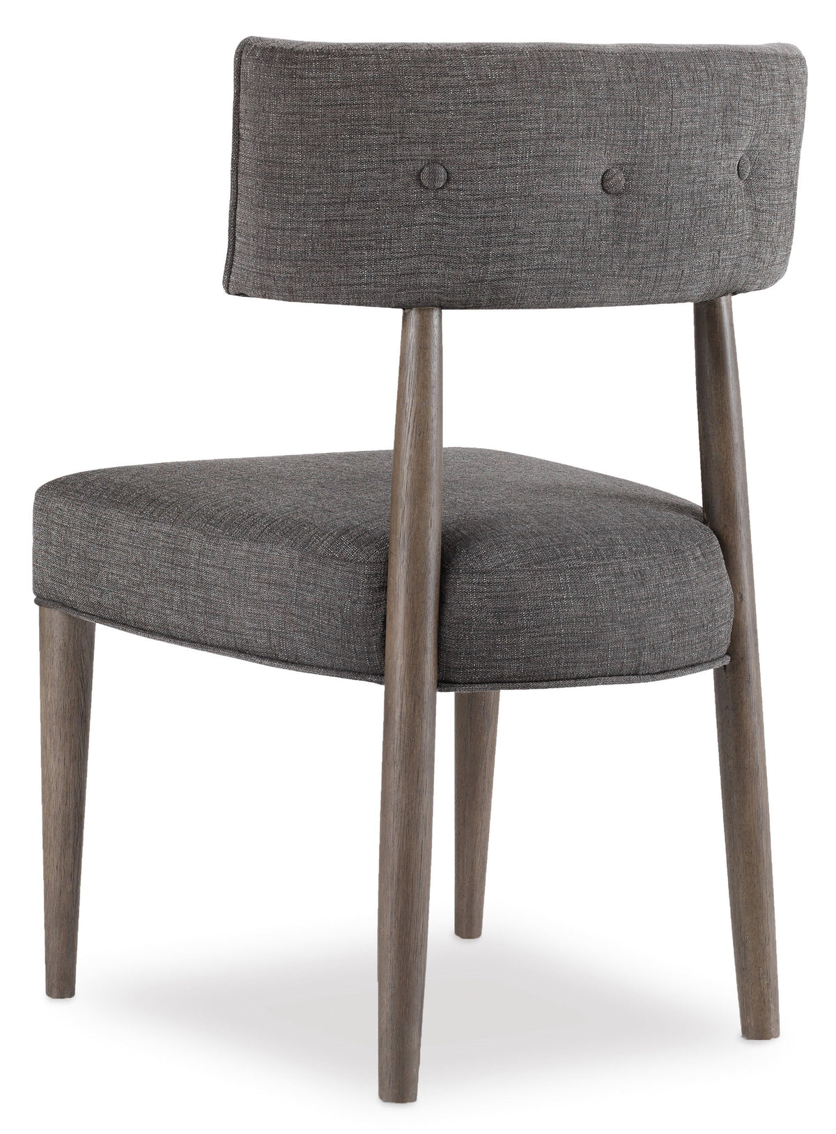 Curata Upholstered Chair - Dark Gray / Dark Brown by Hooker Furniture - View 7