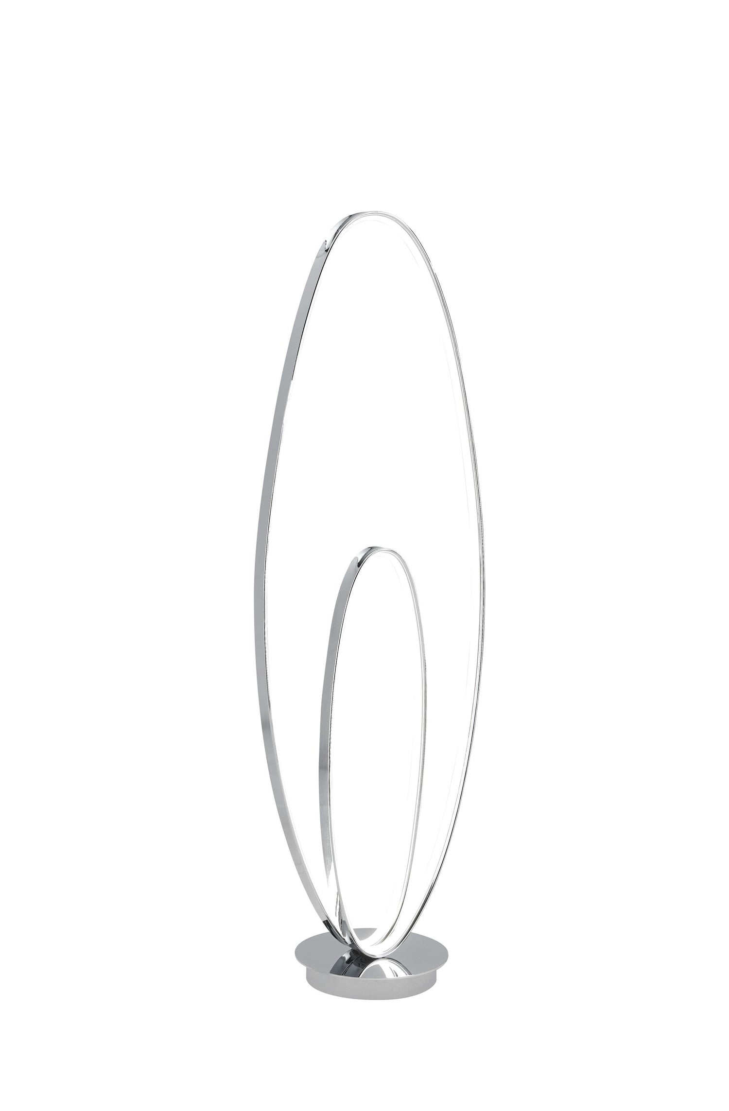 Milan Chrome LED 65" Floor Lamp // Dimmable  | Finesse -  Home Elegance USA