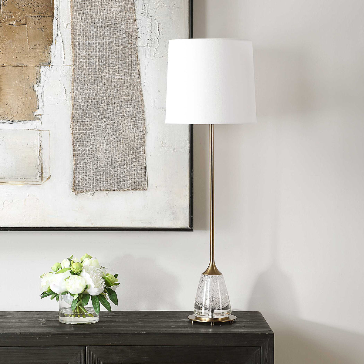 Alistair Brass Buffet Lamp - Bronze by Uttermost - View 3